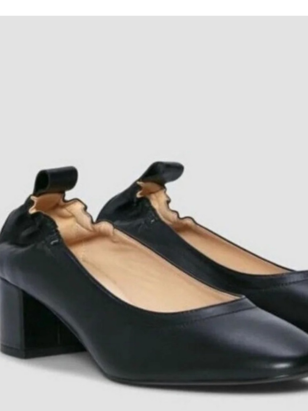 Everlane Day Heel in Black